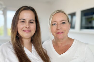 Professionelle Pflege: Veronika + Severine